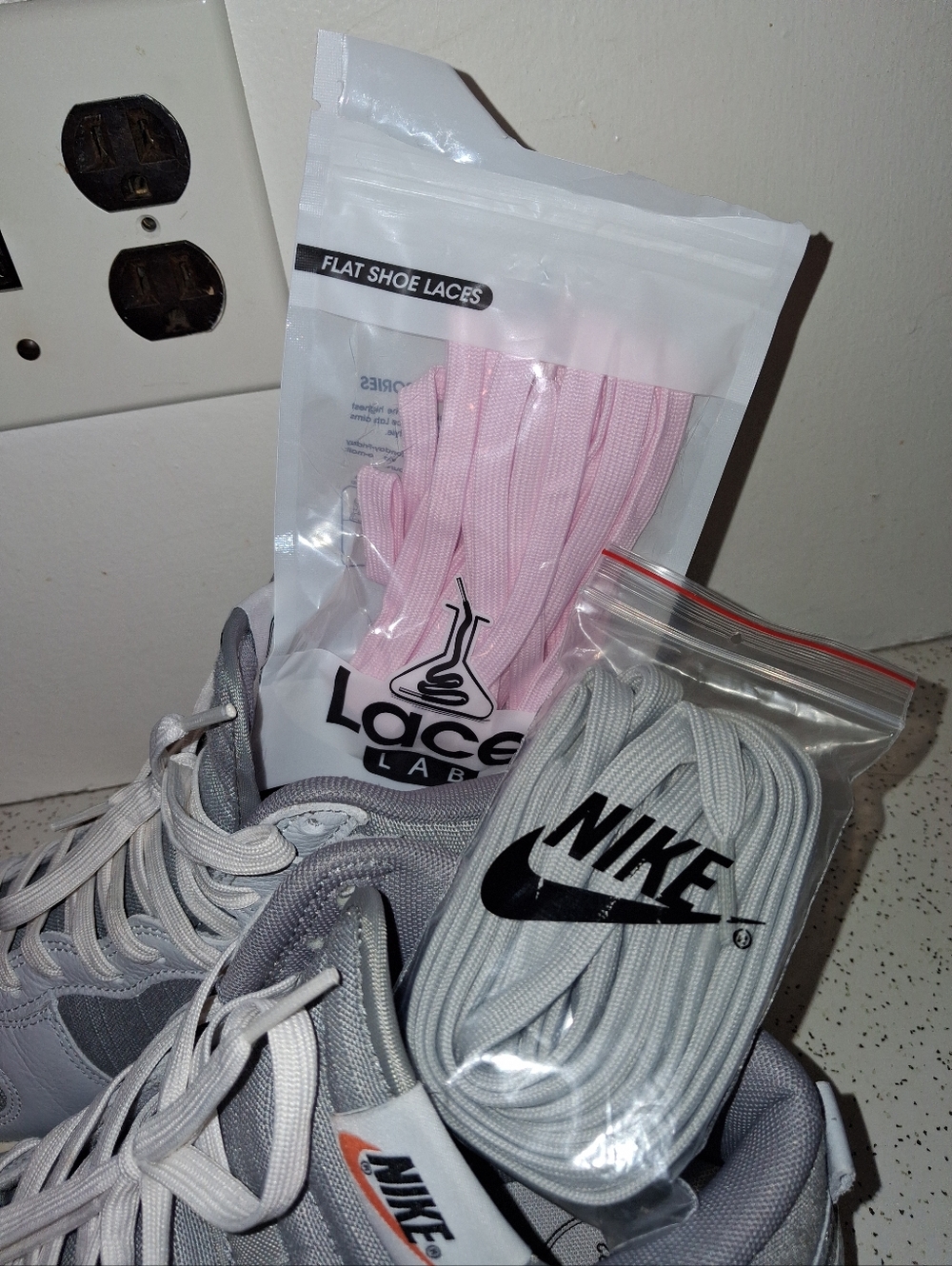 SIZE 11.5M - NIKE DUNK VINTAGE HIGH, CERTIFIED FRESH, PARTICLE GREY. - Picture 2 of 11
